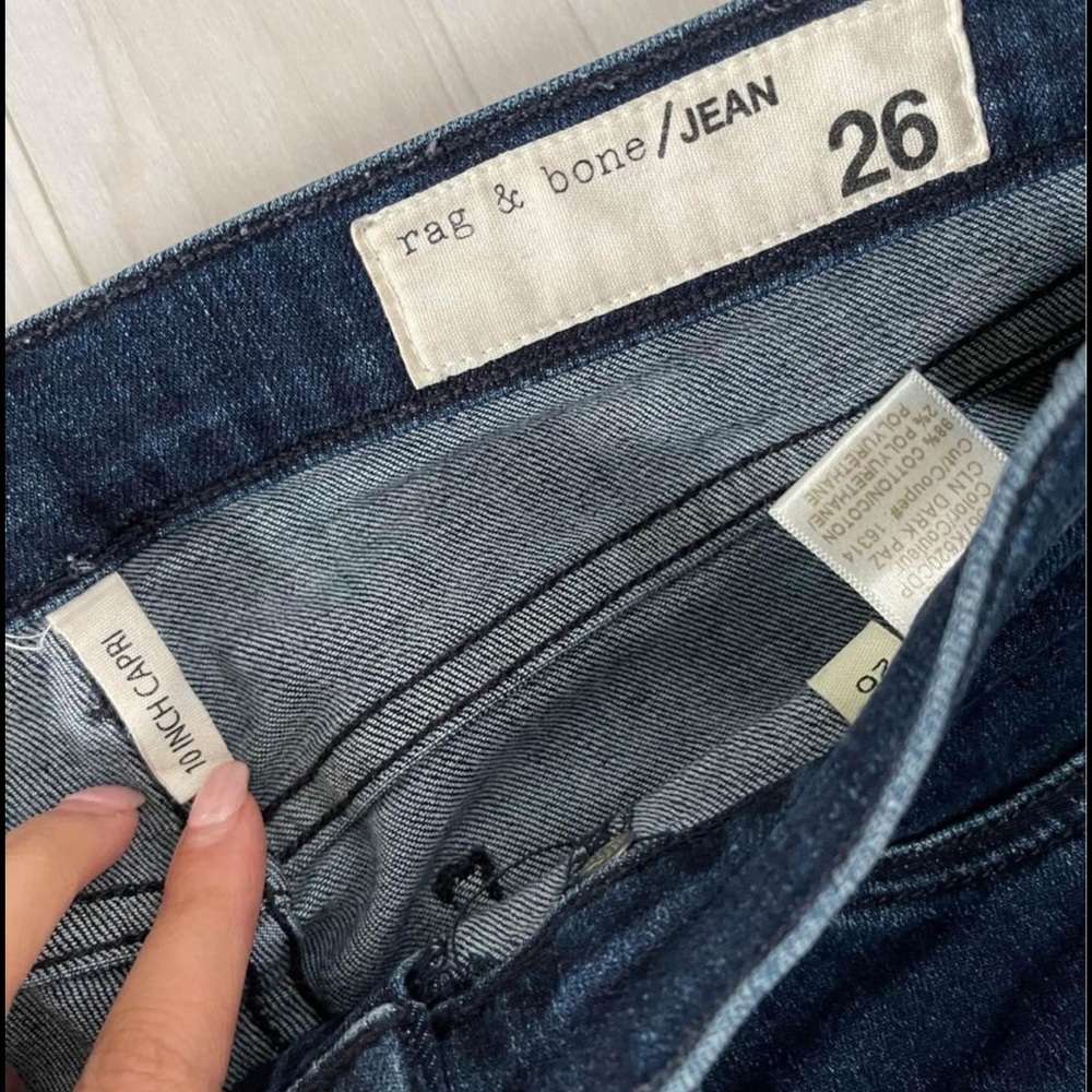 Rag & Bone High Rise Capri - Picture 4 of 5